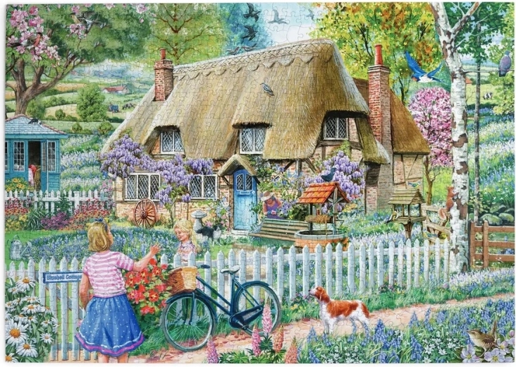 House of Puzzles-puslespil Klokkehuset med 1000 brikker