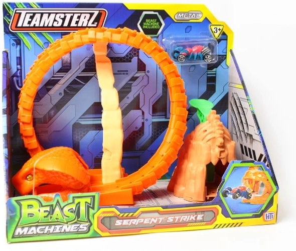 Teamsterz Beast Machines Serpent Strike slangebane med bil