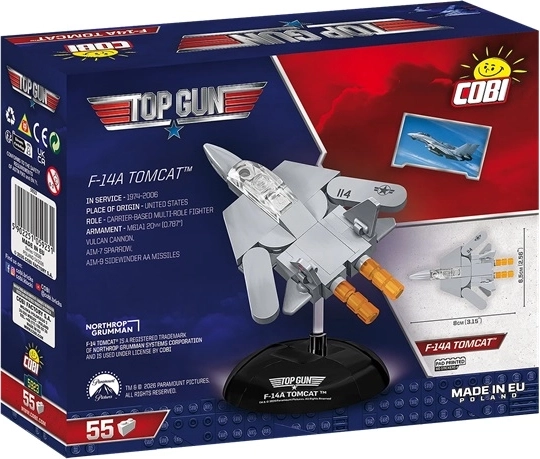Cobi Top Gun F-14A Tomcat fly-byggesæt 1:300