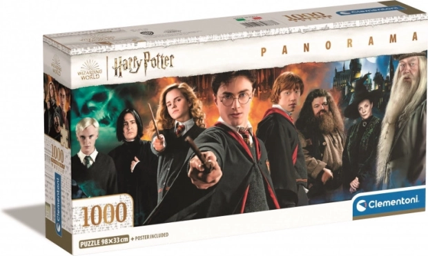 Puslespil 1000 brikker Panorama Compact Harry Potter