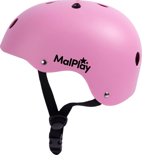 børnecykelhjelm SafeKiddo pink (S, 48–54 cm)