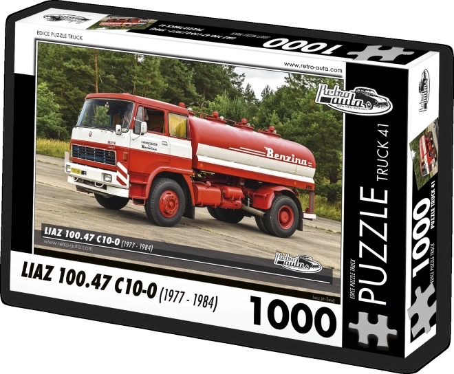 Puslespil RETRO-AUTA Liaz 100.47 C10-0 LASTBIL 1000 brikker