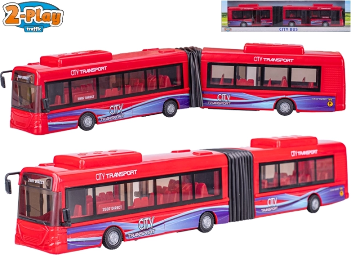 2-Play bybus 39 cm med friløb