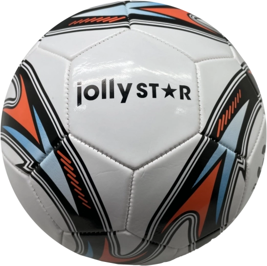 Læderfodbold Jolly Star Champion, størrelse 5