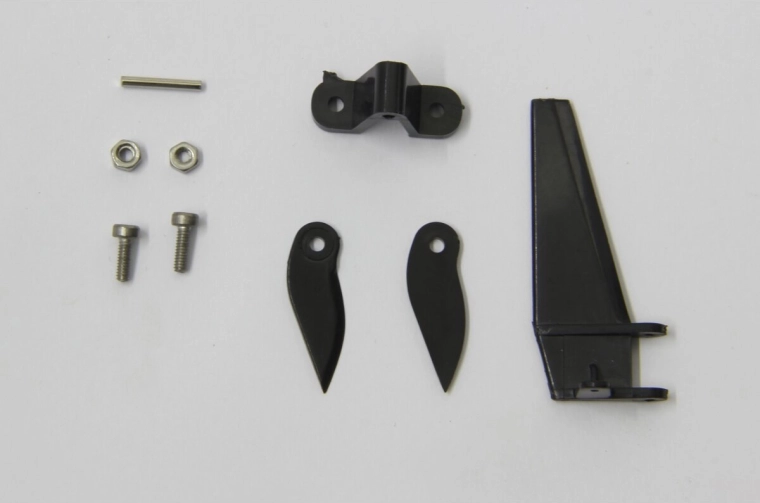Ror med sidestabiliserende finner til Midget Sea
