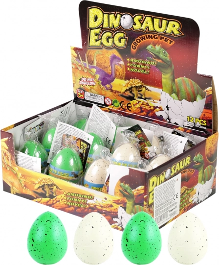 Voksende dinosaur i æg