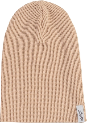 Lodger Beanie Ciumbelle Linen bomuldshue 6–12 måneder