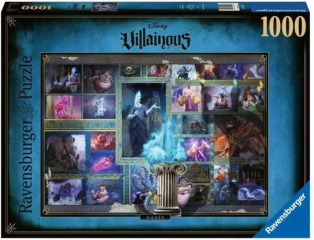 Ravensburger puslespil Villainous: Hades 1000 brikker
