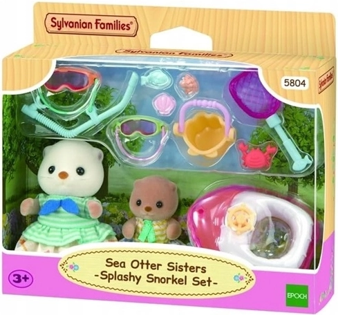 Sylvanian Families søsterne af havoddere på ferie