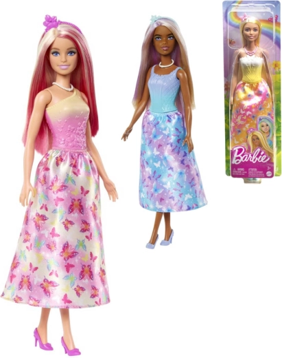 Mattel Barbie eventyrprinsesse – leddelt dukke (4 varianter) - 1 stk.