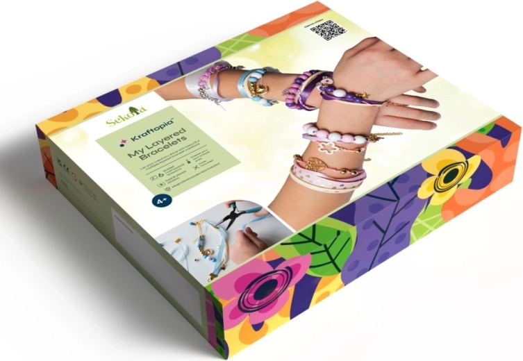 Sekoia Kraftopia sæt til fremstilling af lagdelte armbånd