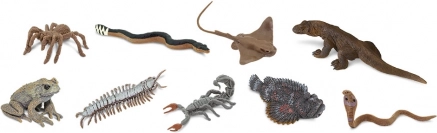 Figursæt med giftige dyr fra Safari Ltd.