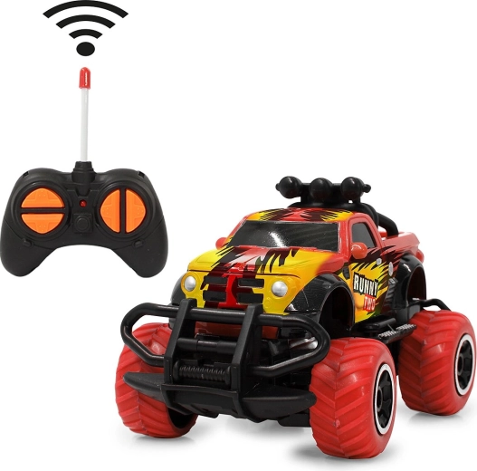 Jamara Runny Two RC monster truck 1:43 rød 40 MHz