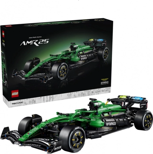 LEGO Technic Aston Martin Aramco AMR25 – F1-racerbil