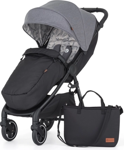 Petite&Mars sportsvogn Royal3 Black Ultimate Grey
