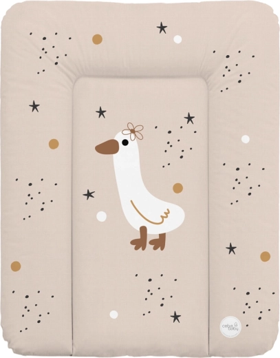 Ceba Baby blød puslepude til kommode basic star duck 50 × 70 cm