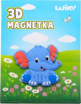 Magnet formet som en elefant 4,5 cm