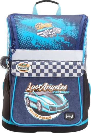 BAAGL Skoleaktetaske Zippy Racer