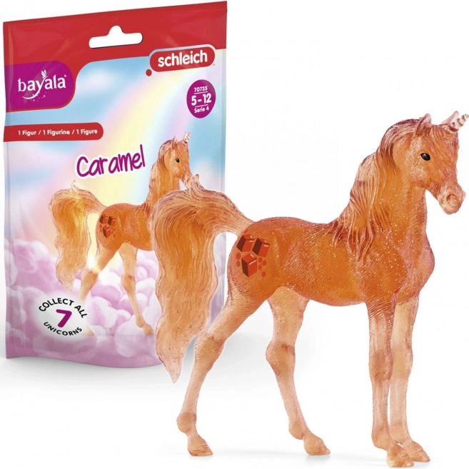 Schleich enhjørning Caramel fra Bayala-kollektionen