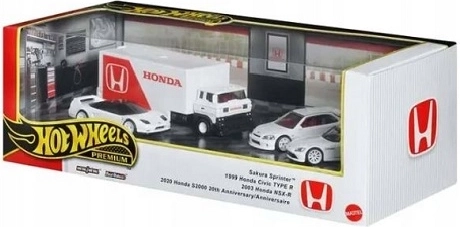 Hot Wheels Premium gavesæt Honda 4 stk.