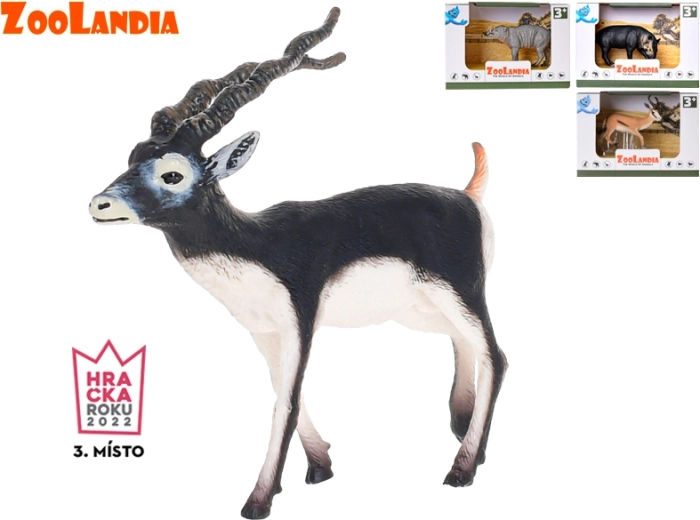 Zoolandia safaridyr – plastfigur (4 typer)