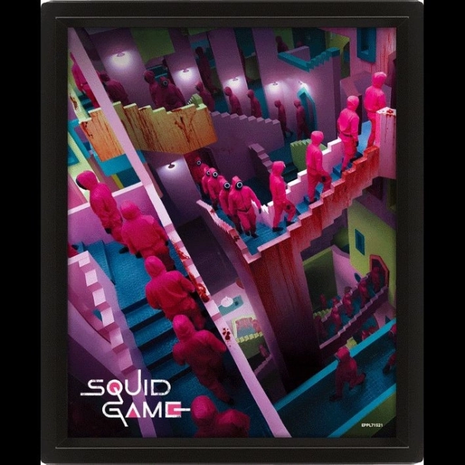 3D-billede Squid Game