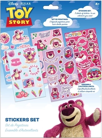 Klistermærkesæt Toy Story – Lotso (92 stk.)