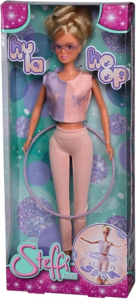 Steffi dukke med Hulahopring
