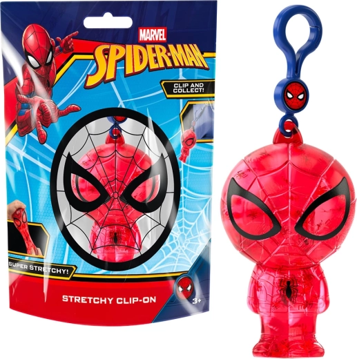 Marvel Spider-Man squishy-vedhæng med clip - 1 stk.