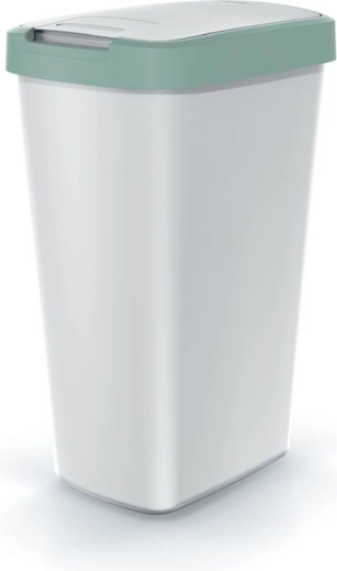 skraldespand compacta q flap 45 l lysegrønt låg