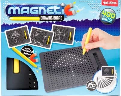 Magnetisk tegnetavle med skabeloner