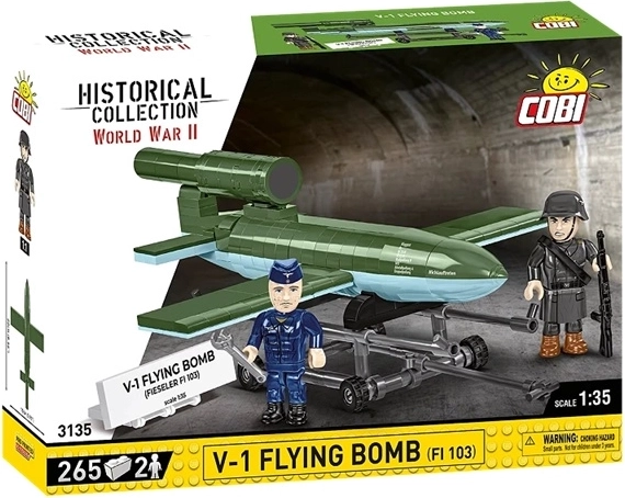 Cobi WWII V-1 flyvende bombe FI 103 byggesæt 1:35 (265 dele)