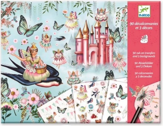 DJECO sæt med overføringsbilleder – eventyrrige