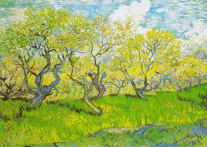 Puslespil Vincent van Gogh: Blomstrende Have 1000 brikker