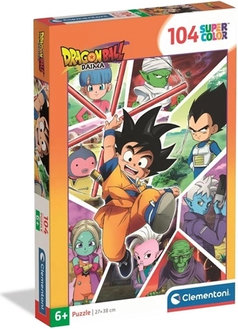 Clementoni puslespil SuperColor Maxi 104 brikker Dragon Ball Daima