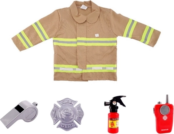 Brandmandskostume med tilbehør til børn