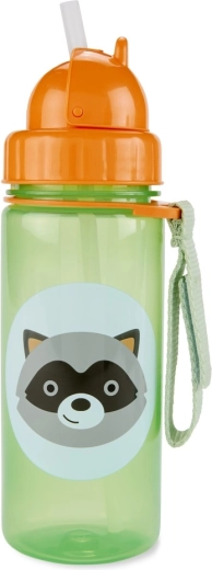 Skip Hop Zoo kop med sugerør vaskebjørn 385 ml