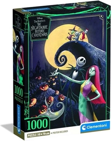 Clementoni Disney The Nightmare Before Christmas puslespil 1000 brikker