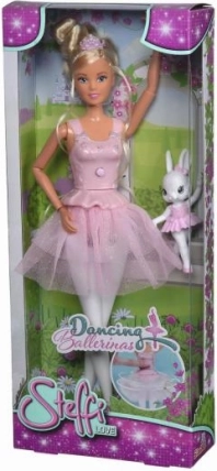 Lalka Steffi Love – dansende ballerina med kanin