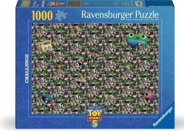Ravensburger Puzzle Challenge: Buzz Raketak 1000 brikker