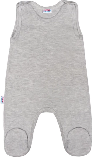 Kravledragt til baby New Baby Classic II grå 86 (12–18 måneder)