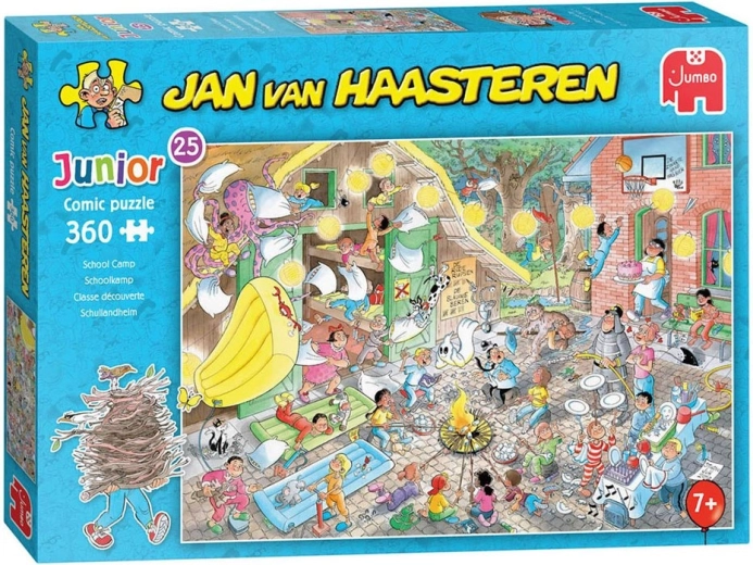 Puzzle Jan van Haasteren Junior Skole i naturen – 360 brikker