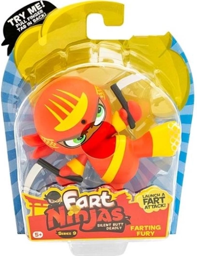 Fart Ninjas-figur med lyd – Farting Fury