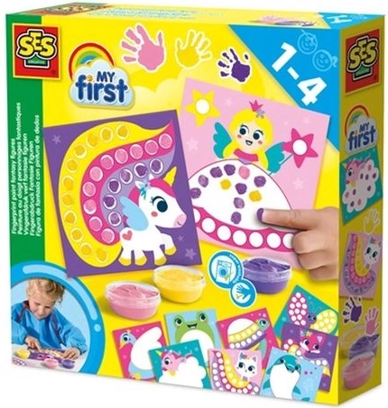 SES Creative Min første – fingermaling: fantasifigurer