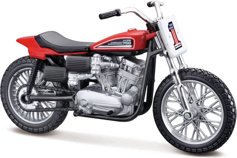 Maisto Harley-Davidson 1972 XR750 motorcykel 1:18