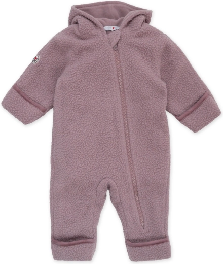 Lodger vinterheldragt teddy rose 0–3 måneder