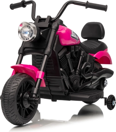 Elektrisk børnemotorcykel STAR rosa