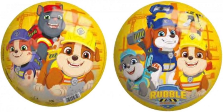 Børnebold 9" PAW PATROL Rubble – farverig