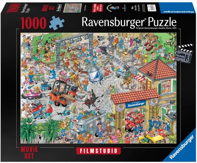 Ravensburger puslespil Ray's Comic – filmstudie 1000 brikker