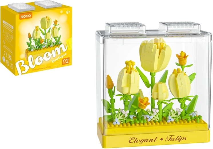 Mini byggesæt KOCO tulipaner